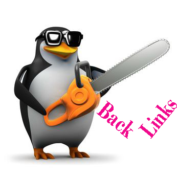 Backlink có vai trò thế nào? sau cập nhật thuât toán Google Penguin 4.0 2 3d Penguin cuts down a tree with his chainsaw