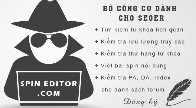 Phần mềm spin SpinEditor.com