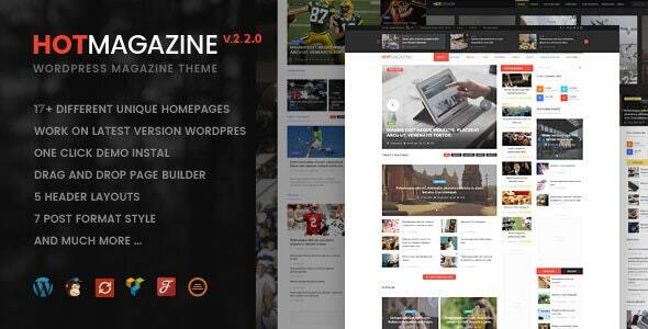Theme HotMag V1.9